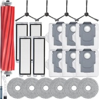 Kit com 19 Peças de Reposição para Roborock Qrevo - Escova, Filtros, Esfregões e Mais - imagem 2