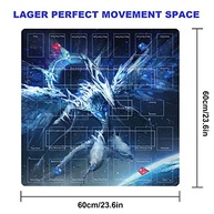Card Rubber Mat 2 Players - Tapete de Jogo Quadrado 60x60cm para Cartas - imagem 4