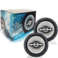 Alto Falante Quadriaxial Leson 6 Polegadas 140W: Som Automotivo Imersivo - imagem 2