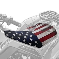 Capa de Assento Quadriciclo SEANATIVE: Proteção Universal Estilosa com Bandeira Americana - imagem 3