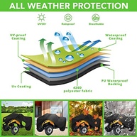 Capa ATV XYZCTEM Premium: Proteção Total contra Chuva, Neve e Sol para Seu Quadriciclo Grande - imagem 4