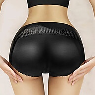 Calcinha Acolchoada Preta Sexy: Modeladora de Bunda com Almofadas de Quadril - imagem 1