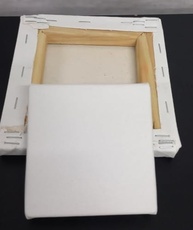 Tela Branca Canvas 20x15cm - Quadro em Algodão 100% com Chassi de Madeira - imagem 5