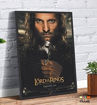 Quadro Pôster Filme O Senhor dos Anéis - O Retorno do Rei 60x90cm | Decoração Premium para Fãs - imagem 3