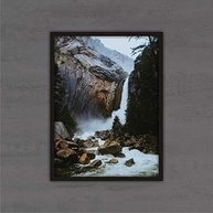 Quadro Decorativo de Paisagem com Moldura Preta - Transforme Seu Ambiente com Estilo e Arte - imagem 2
