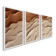 Quadro Abstrato 3 Telas: Decore com Estilo! - imagem 1