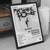 Quadro Álbum Spotify The Black Parade - My Chemical Romance 40x60cm | Impressão Premium com Moldura Ecológica - imagem 3