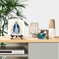 Quadro Azulejo Fé Nossa Senhora das Graças 24 - Decore com Devocao e Estilo - imagem 3