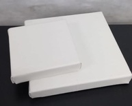 Tela Branca Canvas 20x15cm - Quadro em Algodão 100% com Chassi de Madeira - imagem 2