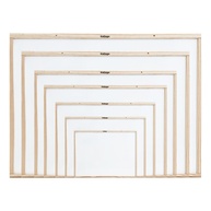 Quadro Branco 90x123cm com Moldura de Madeira - Ideal para Estudos e Escritório - imagem 1