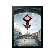 Quadro Poster Homem Aranha Ponte 33x23cm - Decore com Estilo Super Heróico - imagem 2