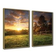 Quadro Decorativo Campo Ensolarado: Leve a Luz para Seu Lar - imagem 1