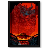 Quadro Dungeons & Dragons: Honor Among Thieves - 40x60cm | Impressão Premium em Vinil com Moldura Ecológica - imagem 1