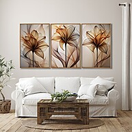Quadro Floral Decorativo: Elegância para sua Casa - imagem 1