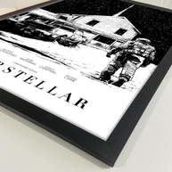 Quadro com Moldura Filme Interestelar 40x60cm - Design Premium em Madeira Ecológica - imagem 4