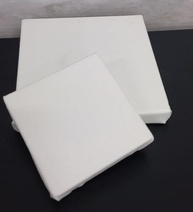 Tela Branca Canvas 20x15cm - Quadro em Algodão 100% com Chassi de Madeira - imagem 3