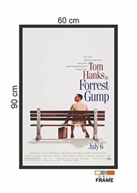 Quadro Decorativo Forrest Gump 60x90cm - Moldura em MDF para Sala, Quarto ou Escritório - imagem 4