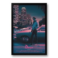Quadro Filme Drive 40x60cm - Impressão Premium com Moldura Ecológica em Madeira de Reflorestamento - imagem 2