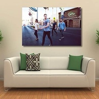 Quadro Decorativo Imagine Dragons - Tela em Tecido 60x90 cm para Sala, Quarto e Escritório - imagem 2