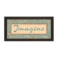 Quadro com Vidro Kapos Imbuia 12X27 - Decore com Estilo e Sofisticação - imagem 2
