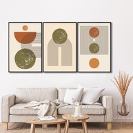 Quadros Boho Geométricos: Decore com Estilo! - imagem 1