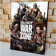 Quadros Call of Duty War Zone 20x30cm: Decore Sua Parede com Estilo - imagem 1