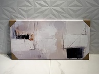 Lake Quadros Arte Canvas 100x50cm - Abstrato Moderno para Decoração de Ambientes - imagem 4