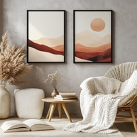 Kit 2 Quadros Decorativos Frase Deus Amor Fé Minimalista Preto e Branco Inspirador com Moldura para Quarto - imagem 5
