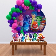 Kit Decoração Painel Redondo Festa Infantil | Design Divertido e Alta Qualidade - imagem 1