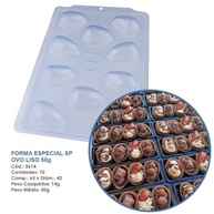 Forma Silicone Ovo de Páscoa 50g BWB – Qualidade! - imagem 2