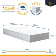 Cama Box Solteiro 88cm: Conforto e Qualidade! - imagem 2