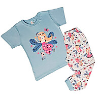 Pijama Infantil Menina 100% Algodão - Conforto e Qualidade - imagem 1