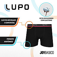 Kit Cueca Lupo Box Boxer Algodão: Conforto e Qualidade! - imagem 2