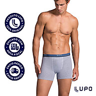 Kit 10 Cuecas Boxer Lupo Algodão – Conforto e Qualidade - imagem 2