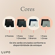 Cuecas Boxer Lupo Algodão: Conforto e Qualidade! - imagem 2