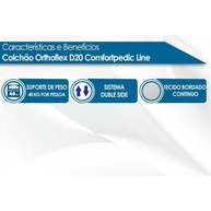 Colchão Orthoflex Comfortpedic: Conforto e Qualidade - imagem 2