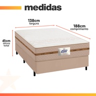 Cama Box Casal Flora: Conforto e Qualidade! - imagem 2