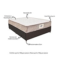 Cama Casal Gazin: Conforto e Qualidade! - imagem 2