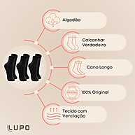 Meias Lupo Infantil: Conforto e Qualidade! - imagem 2