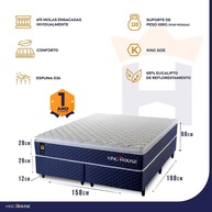 Cama Box Queen Lagras: Conforto e Qualidade! - imagem 2