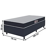 Cama Box Solteiro Malibu: Conforto e Qualidade! - imagem 2