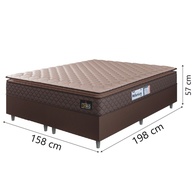 Cama Box Queen Millenium: Conforto e Qualidade! - imagem 2