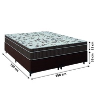 Cama Box Queen Orthoface: Conforto e Qualidade! - imagem 2
