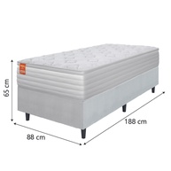 Cama Box Solteiro Real: Conforto e Qualidade! - imagem 2