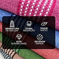 Toalhas de Banho Camesa Samba: Conforto e Qualidade! - imagem 2