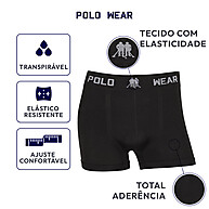 Cuecas Boxer Polo Wear: Conforto e Qualidade! - imagem 2