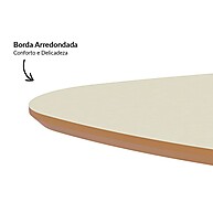 Mesa de Centro Orgânica Dalla Costa: Design e Qualidade - imagem 2