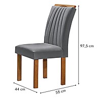 Mesa de Jantar 6 Lugares: Design e Qualidade! - imagem 2