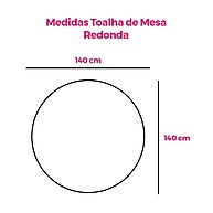 Toalha de Mesa Renda 4 Lugares Oxford: Elegância e Qualidade - imagem 1