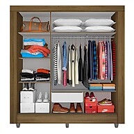 Guarda Roupa Casal 3 Portas Alice Boreal – Espaço, Estilo e Qualidade! - imagem 2